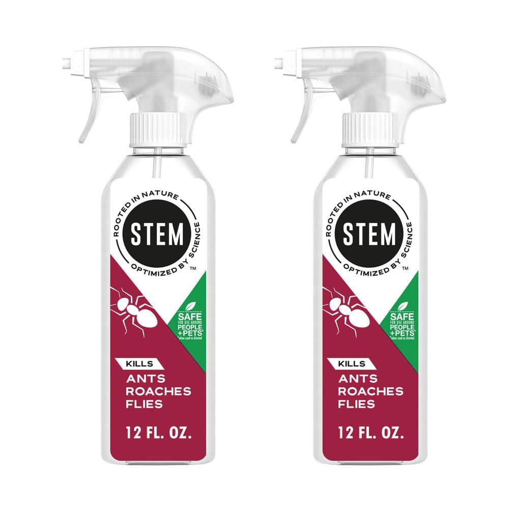 STEM 12 fl.oz. Kills Ants, Roaches and Flies, Plant-based Active ...
