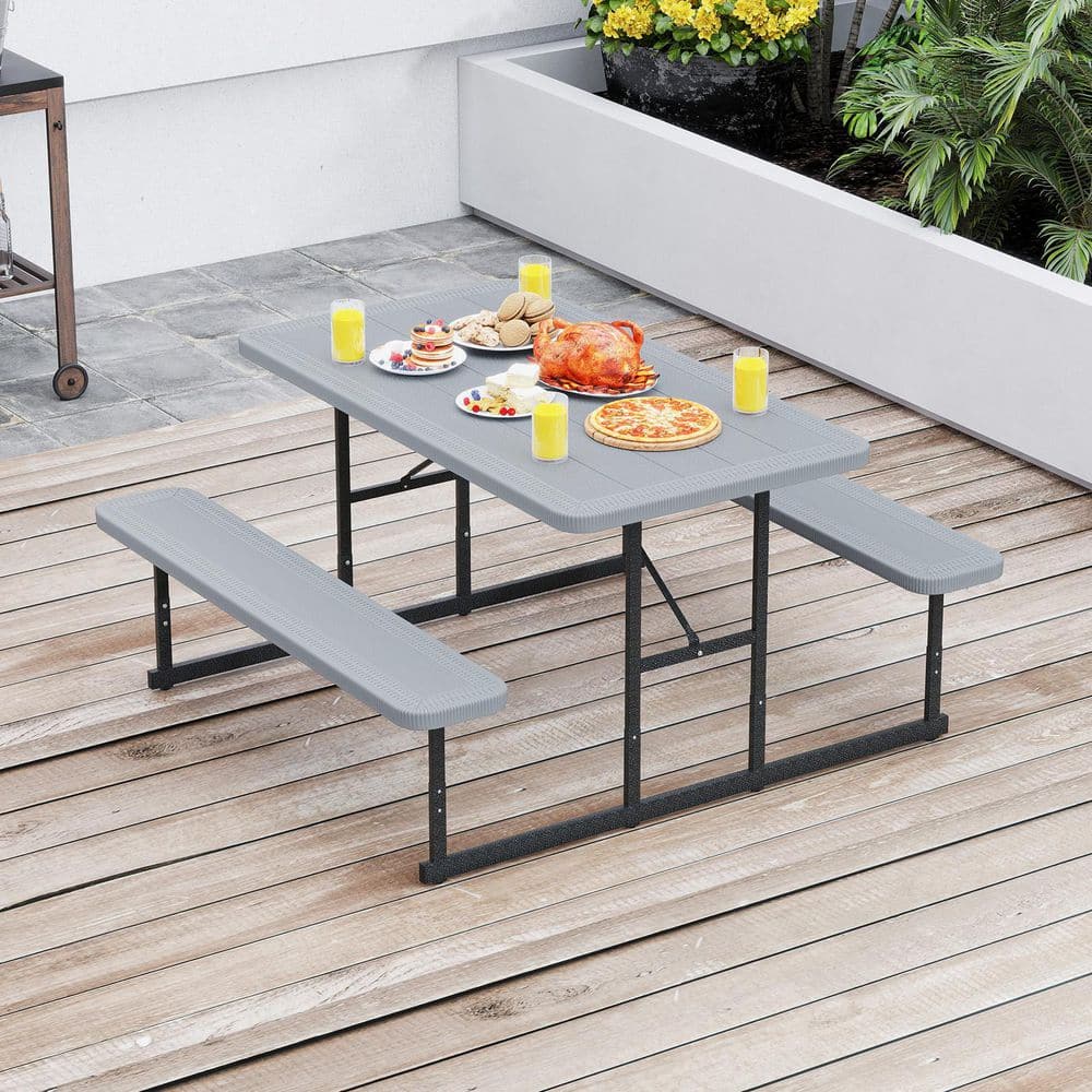 テーブル・チェア・ハンモック LOGOS LIFE BENCH TABLE SET 6 Amazon.com - Lexicon Dining Table Set for 6 with Chairs