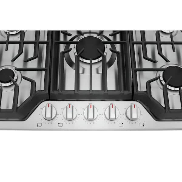 FPGC3677RS  Frigidaire Professional 36 Gas Cooktop, Griddle Plate