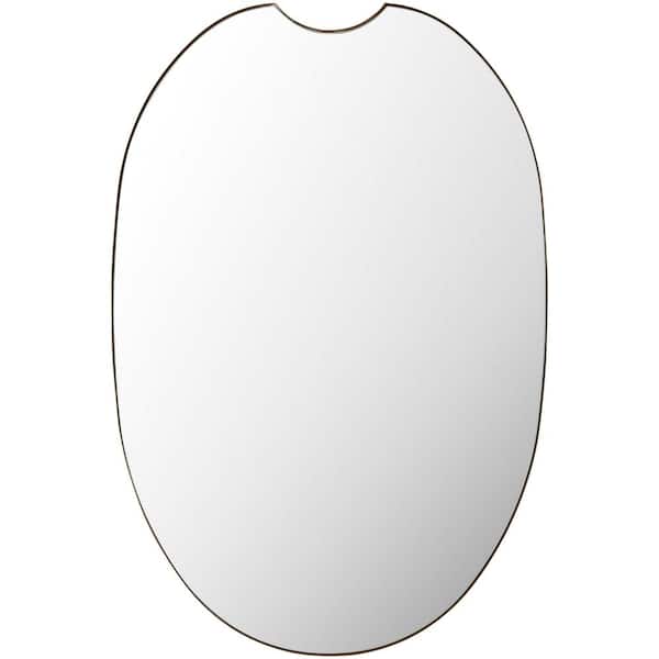 Yara 36 in. x 24 in. Gold Framed Decorative Mirror