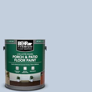 1 gal. #PPU15-17 Monet Low-Lustre Enamel Interior/Exterior Porch and Patio Floor Paint