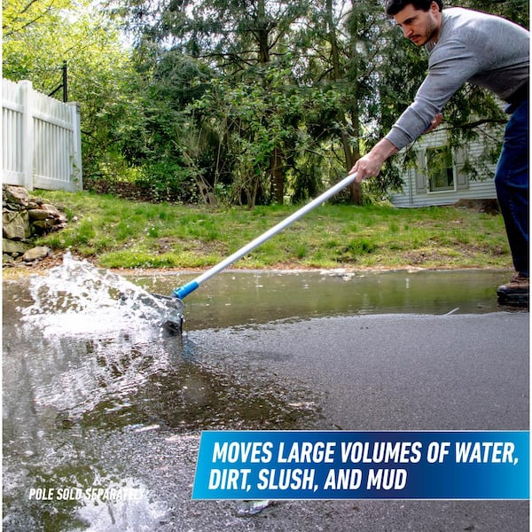 Lock-On 22 in. Curved AquaDozer Rubber Floor Squeegee without Handle (2-Pack)