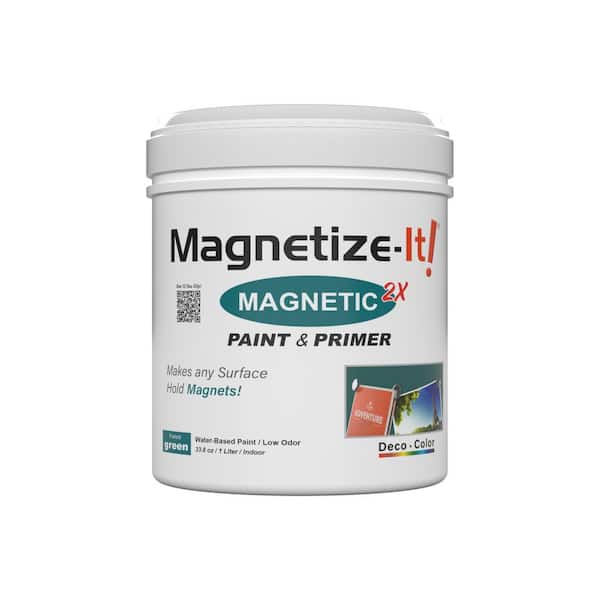 Deco Color Forest Green Magnetic Paint and Primer 1L