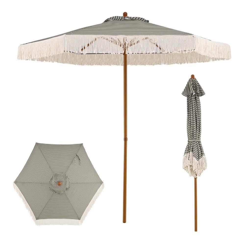7 ft. Polyester and Aluminum Beach Umbrella for Beach, Camping and Poolside, Green price history on PriceWatchPro