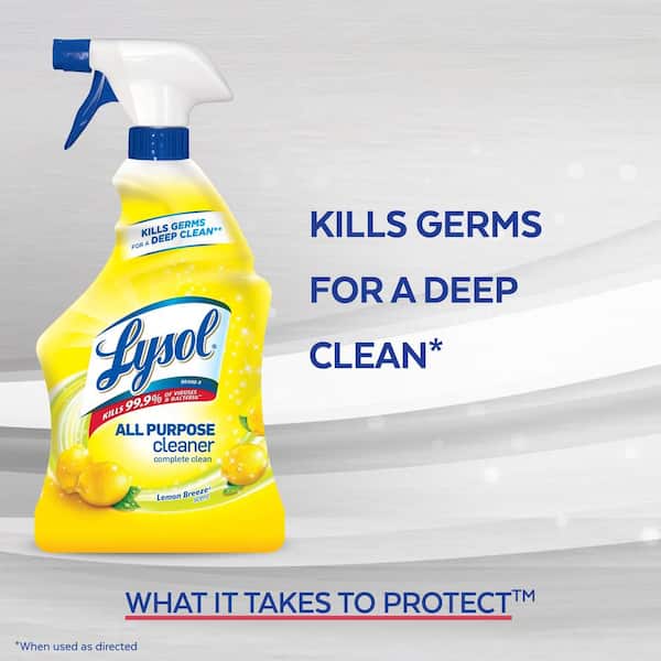 Lysol Lemon Breeze Scented All Purpose Cleaner & Disinfectant