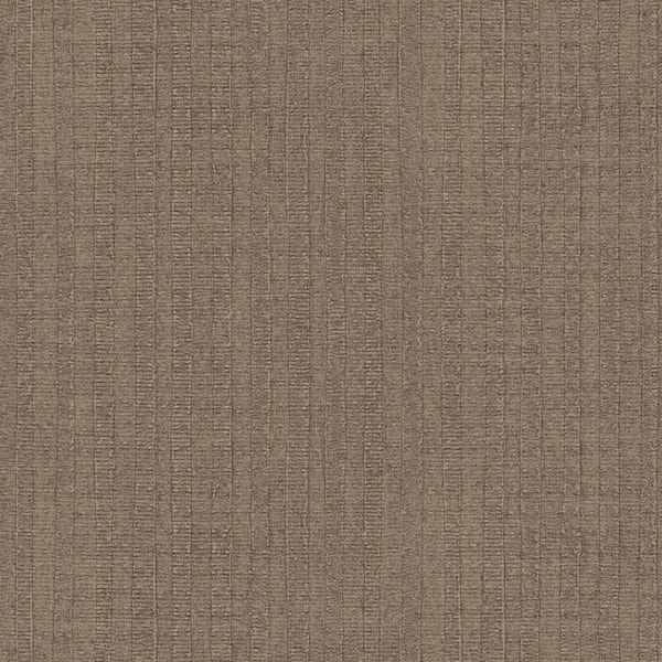 Unbranded Bazaar Collection Brown Moss Stripe Design Non-WOven Paper Non-Pasted Wallpaper Roll (Covers 57 sq. ft.)
