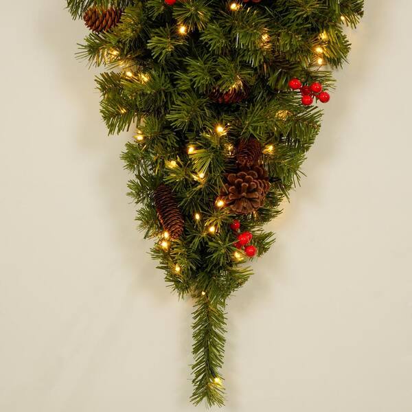Cesicia 72 in. x 36 in. Upside Down Hanging Christmas Tree Arbor