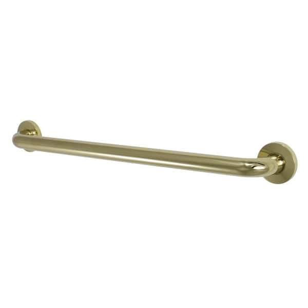 Kingston Brass Silver Sage 18 in. x 1-1/4 in. Grab Bar in Polished Brass