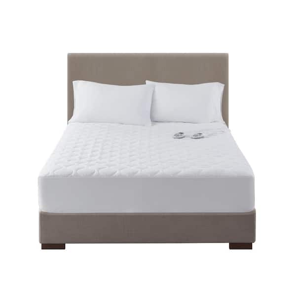 Serta 15 in. Twin Heated Mattress Pad