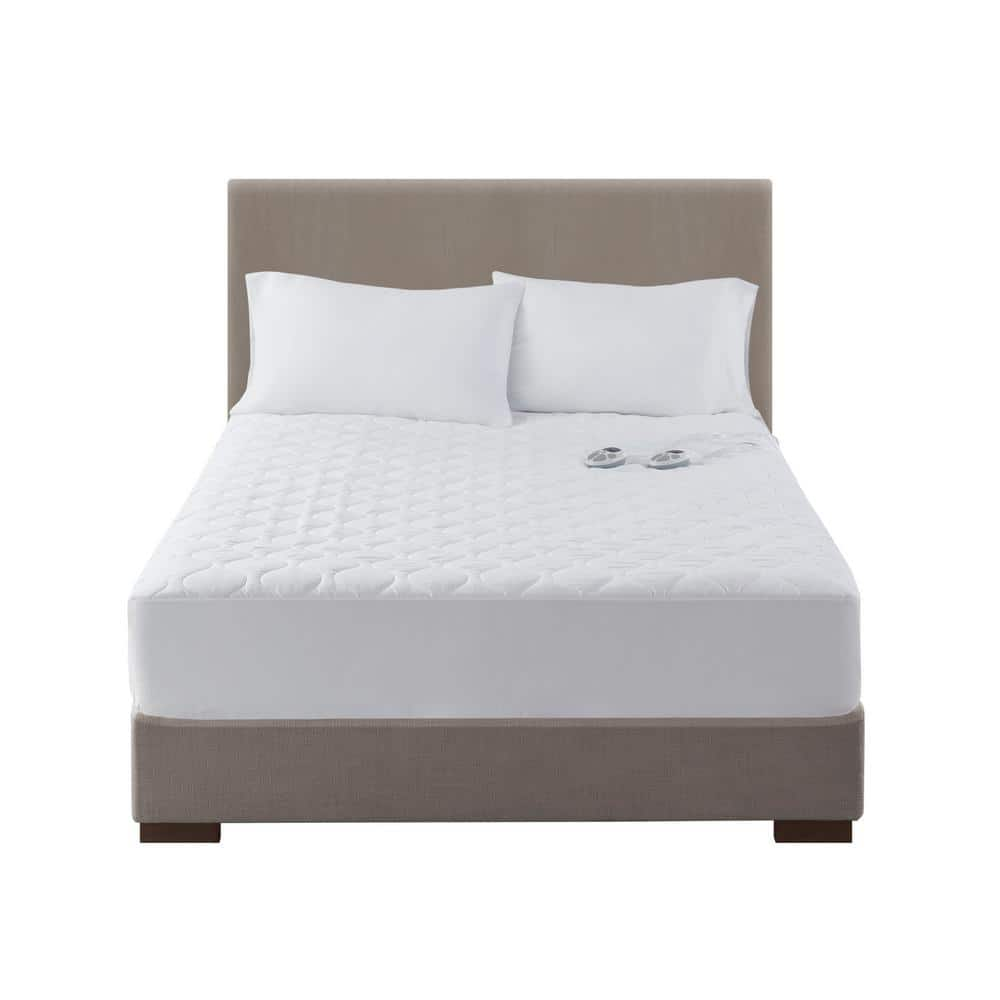 Serta 15 in. Queen Heated Mattress Pad