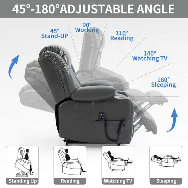 Recliner genius massage discount chair