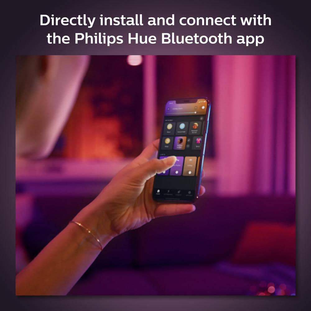 Philips Hue White and Color Ambiance 6" LED Smart Downlight
