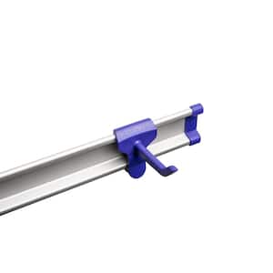 Multipurpose Purple Hook for Rail System (3-Pack)