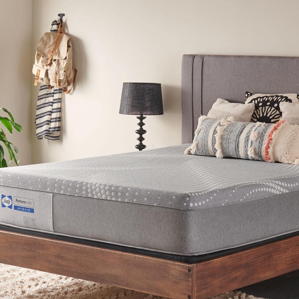 Sealy PosturePedic 12'' Medium Hybrid Queen Adjustable Mattress