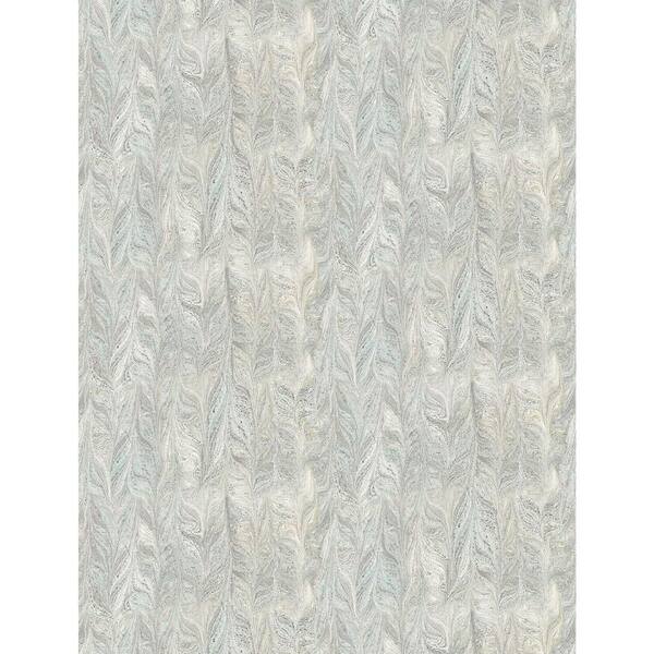 York Wallcoverings Beige / Green Aura Mural