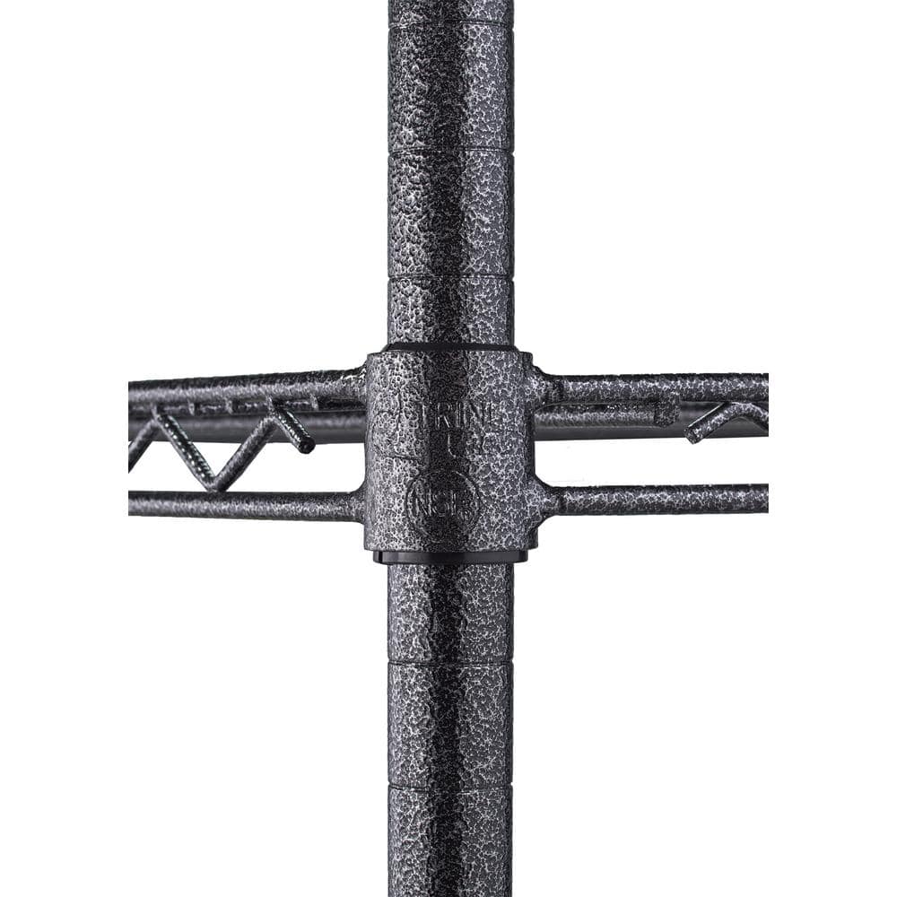 TRINITY TBFPBA0928 PRO Black 5Tier Steel Wire Garage Storage Shelving