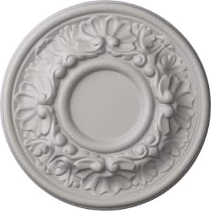 1-1/8 in. x 7-1/2 in. x 7-1/2 in. Polyurethane Odessa Ceiling Medallion, Ultra Pure White
