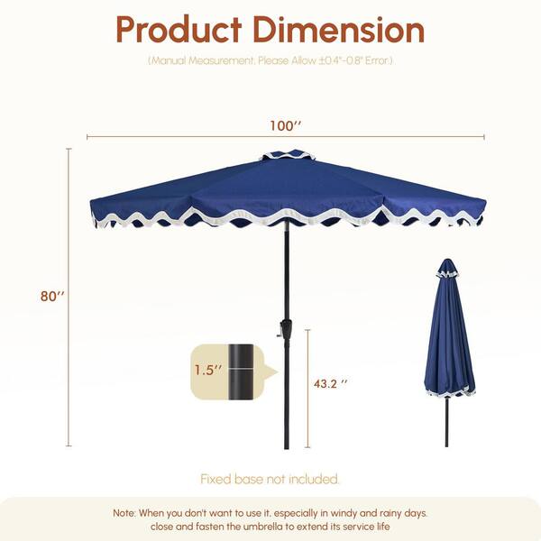 fixed patio umbrella Patiojoy 15FT Double-Sided Market Large Crank Handle Vented Outdoor Twin These features make it more durable and safer than traditional marble umbrella bases DIY Patio Umbrella Repair and