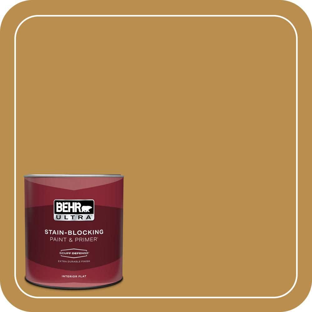 1 qt. #320D-6 Lion Mane Extra Durable Flat Interior Paint & Primer price history on PriceWatchPro