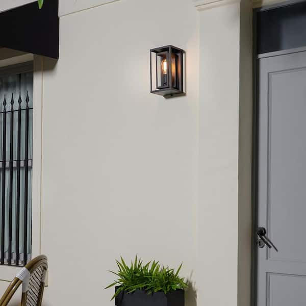 Montague Brushed Bronze Vintage Outdoor 1-Light Wall Sconce