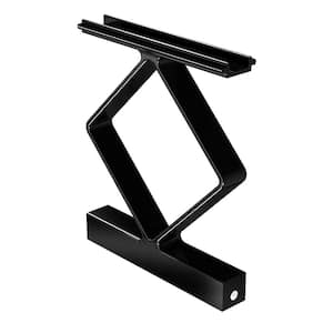 Black Aluminum Deck Railing Decorative Handrail Spacers Kit
