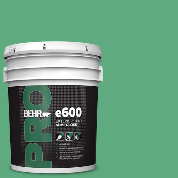 BEHR PRO 5 gal. #T14-4 Edgewater Semi-Gloss Exterior Paint