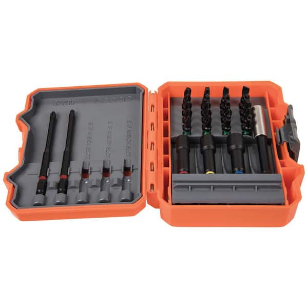 Klein Tools S2 Steel Pro Impact Power Bit Drill Bit Set (26