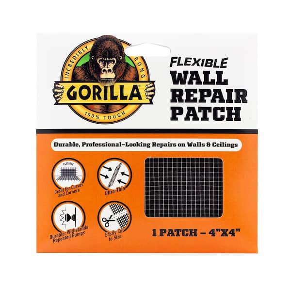 Flexible Wall Repair Patch, 4 in. x 4 in. (12-Pack)