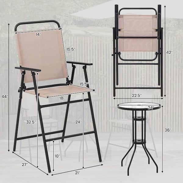 Amazon.com: Sweetcrispy Patio Furniture Set 3 Pieces