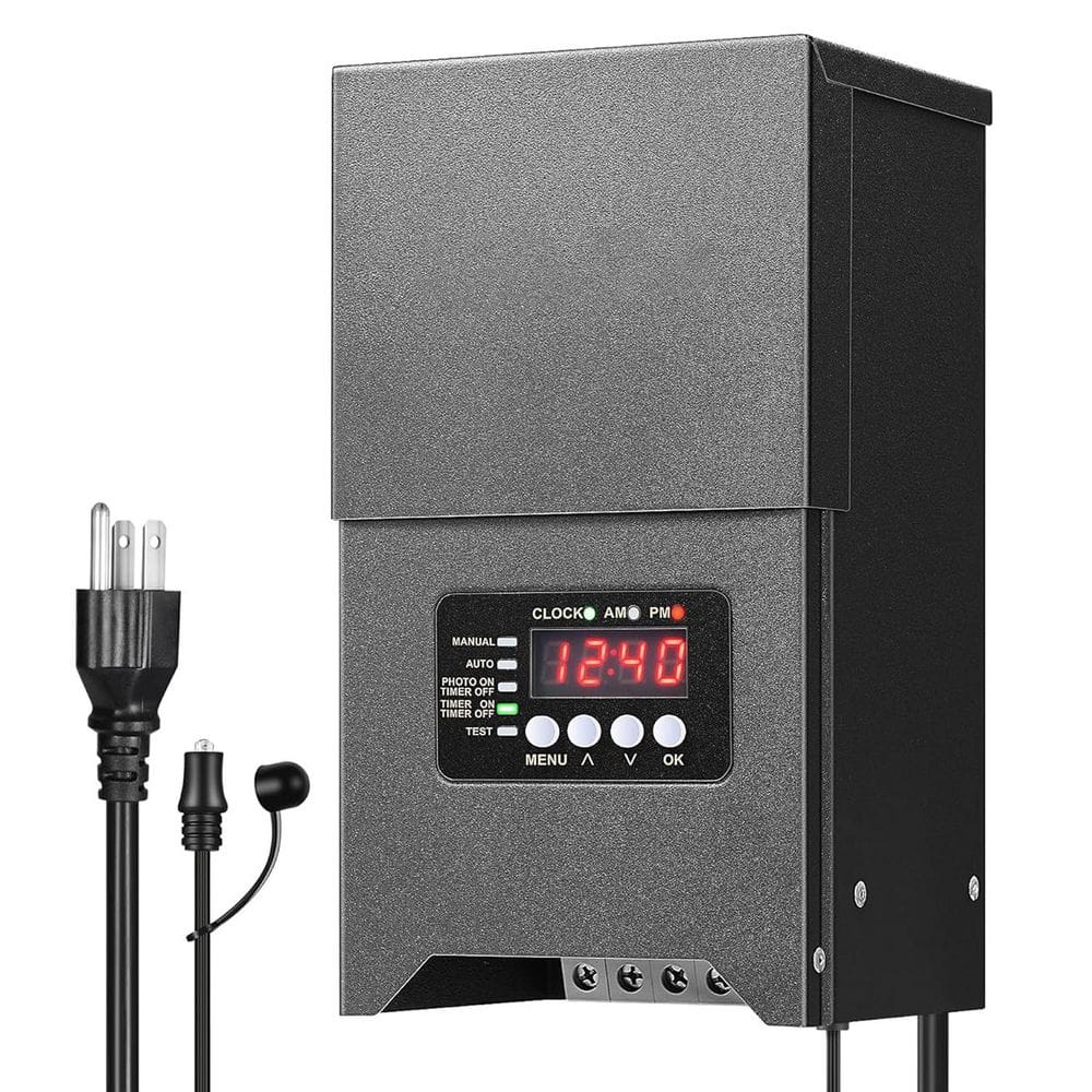 Outdoor 300W Low Voltage Landscape Lighting Transformer with Photocell Sensor Timer for Patio Garden Billboards price history on PriceWatchPro