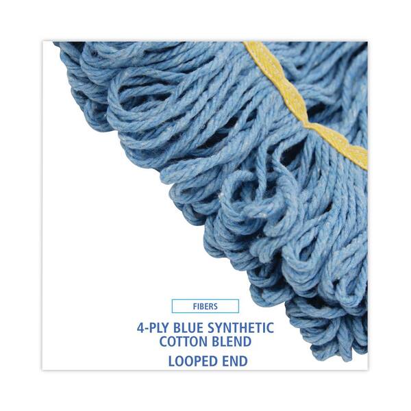 Super Loop Wet Mop Head, Cotton/Synthetic Fiber, 5 Super Loop Wet Mop Head, Cotton/Synthetic Fiber, 5