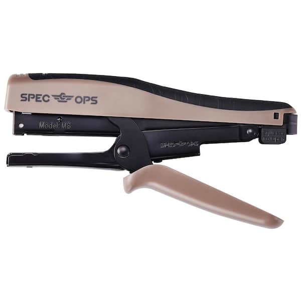 Spec Ops Heavy-Duty 45 Sheet Plier Stapler, Comfort Grip