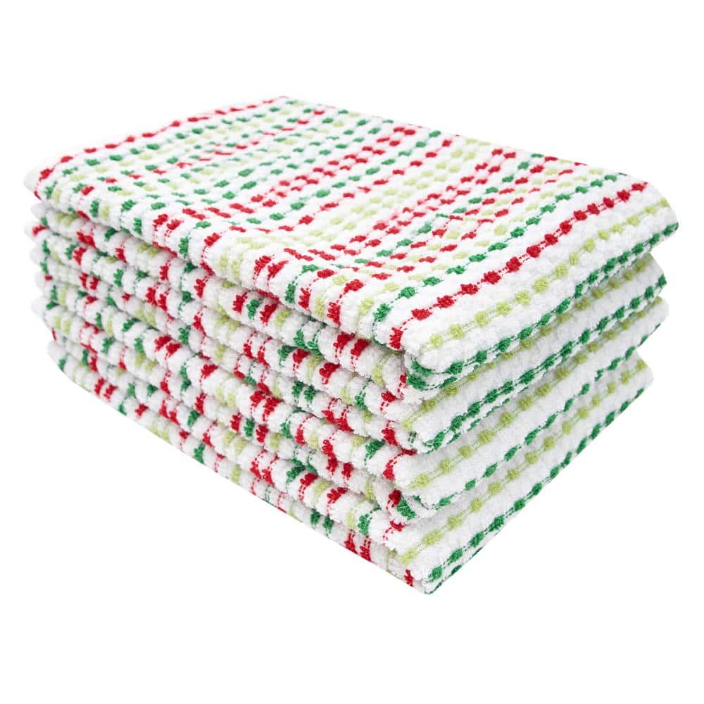 Wholesale Assorted Color Bar Mop Towels - 3 Pack