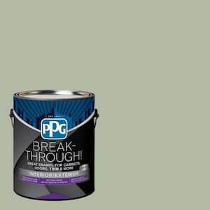 1 gal. PPG1124-4 Light Sage Satin Door, Trim & Cabinet Paint