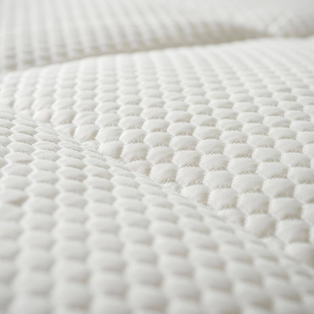 Queen White Gel Down Alternative Mattress Topper