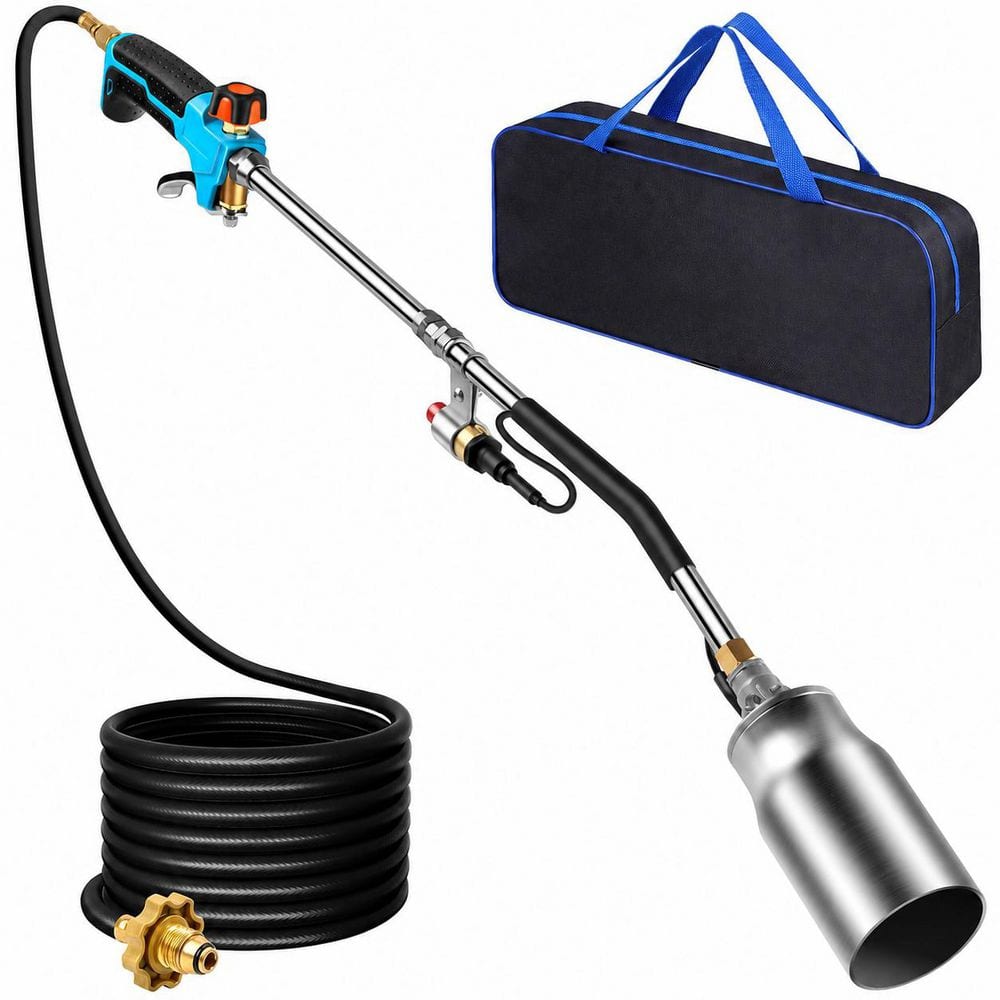 Portable Propane Torch Weed Burner Kit with Storage Bag, High Output BTUs, 10 FT Hose, Self Igniter price history on PriceWatchPro