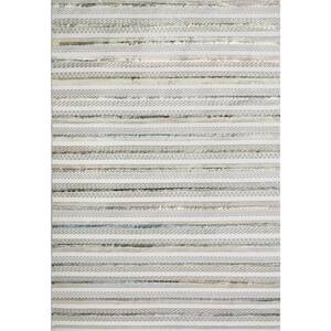 Merit Grey/Multi 6 ft. 7 in. x 9 ft. 6 in. Southwestern Area Rug