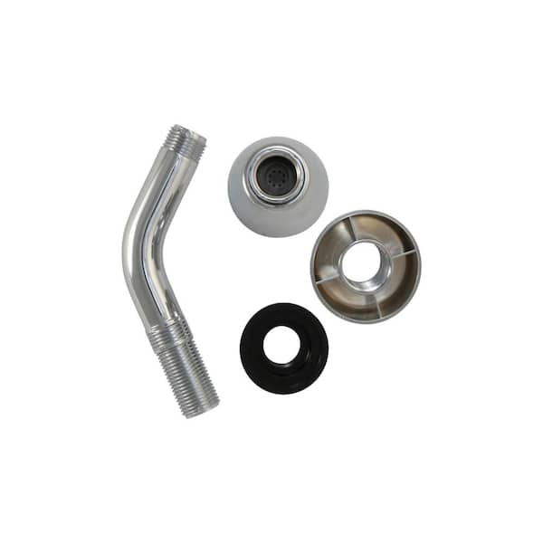 Danco 1 Spray 2 Handle 8 In Mobile Home Rv Shower Faucet With Arm In Chrome Valve Included 10656x The Home Depot