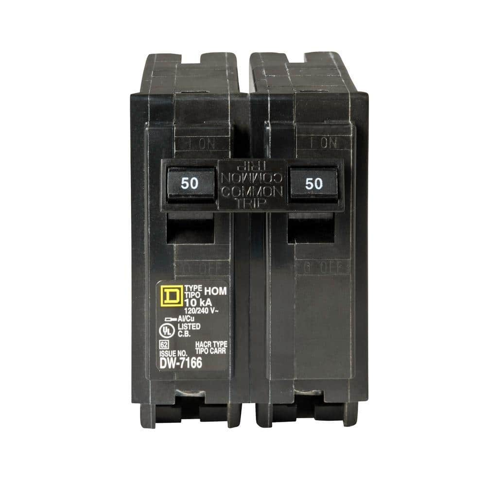 UPC 047569062797 product image for Homeline 50 Amp 2-Pole Circuit Breaker(HOM250CP) | upcitemdb.com