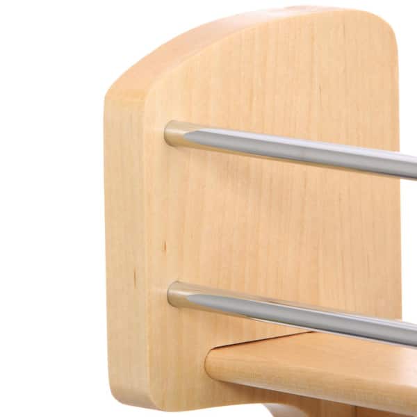 21 Wood Drying Rack Frame Only Maple Rev-A-Shelf 4WDR-24H-1 by WoodworkerExpress.com