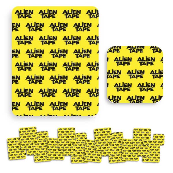 As Seen on TV Alien Pre-Cut Tape 96-Pieces, 2 Sizes Multi-Functional Reusable Double-Sided Tape