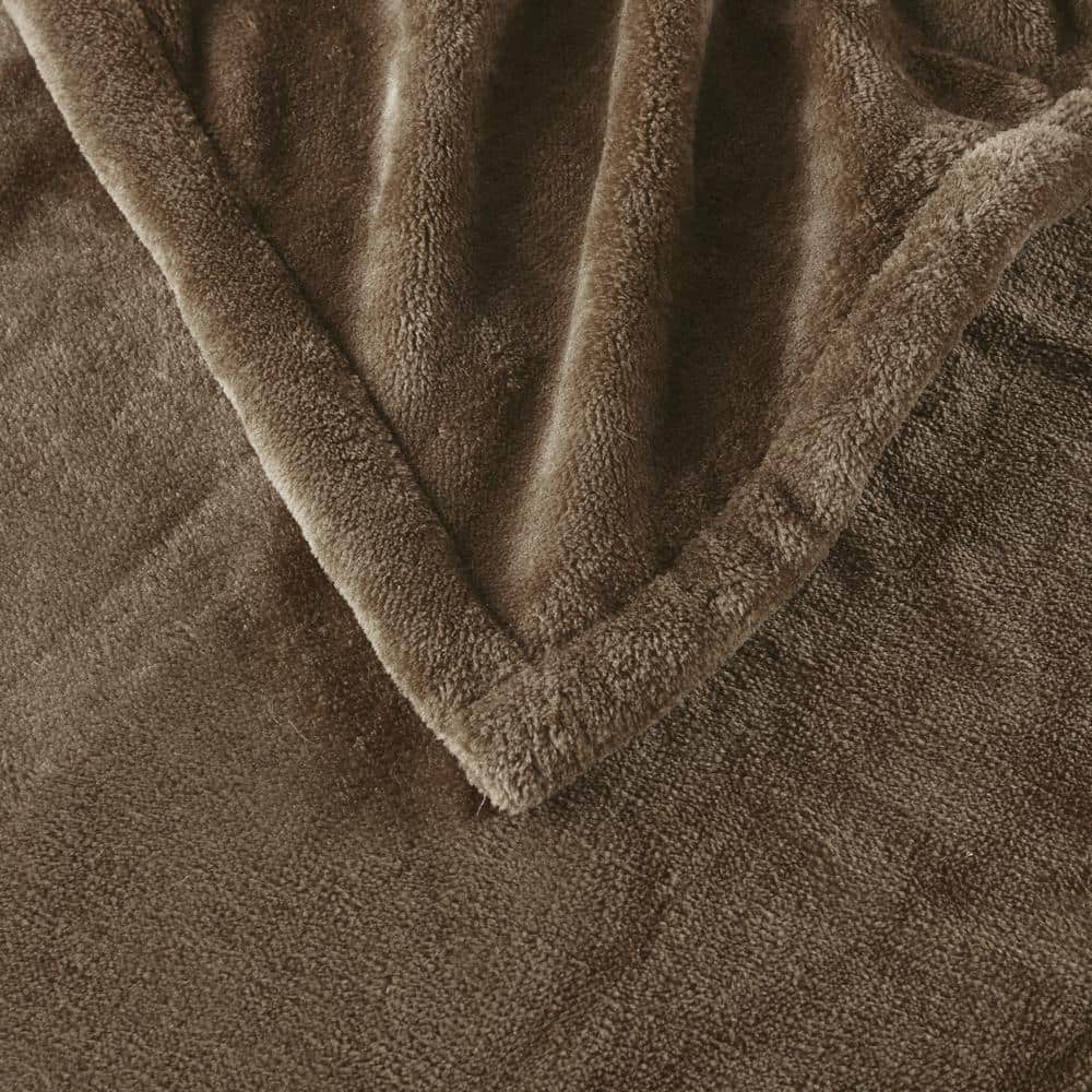 Soft Mink Electric Heated Blanket with Plush Fabric