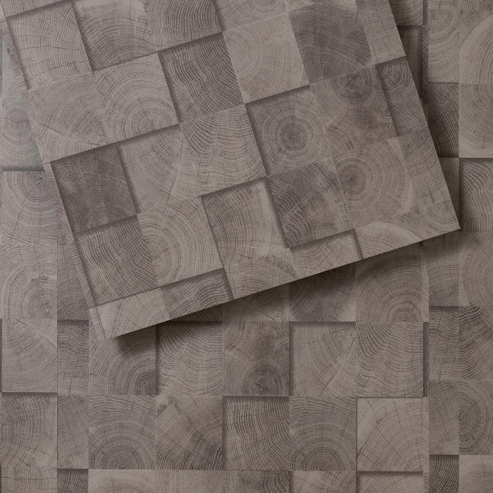 Faded Block 12" x 24" Adhesive Vinyl Tile Flooring