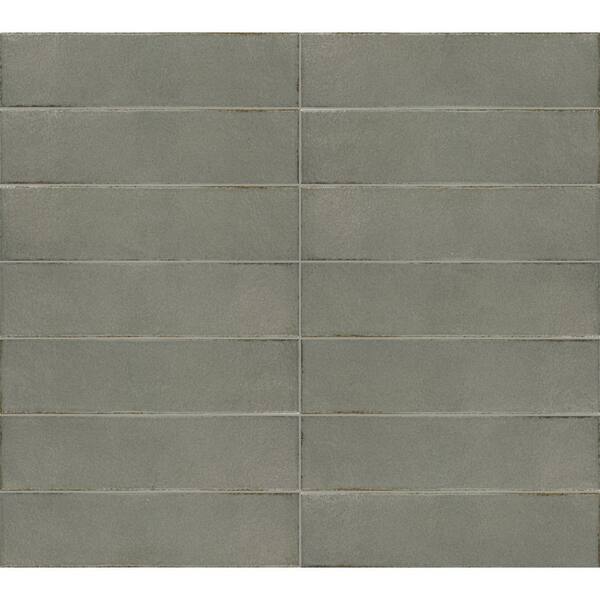 Marazzi Terramater Lichen 3-1/2 in. x 15 in. Glossy Porcelain Wall