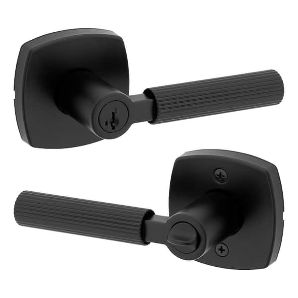 Home Decorators Collection Mirada Matte Black Midtown Keyed Entry