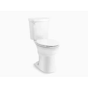 Valton 12 in. Rough-in Elongated Toilet Bowl Only in White