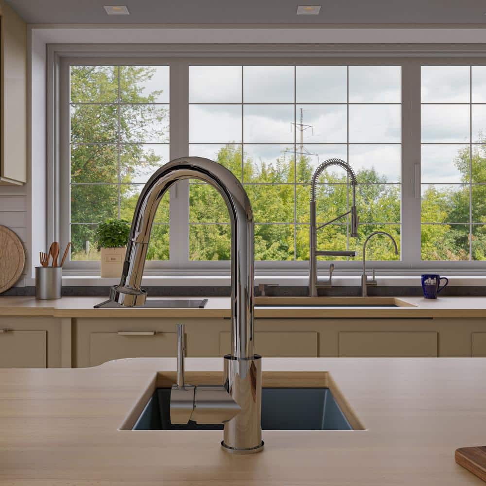 17'' Titanium Gray Granite Composite Undermount Kitchen Sink