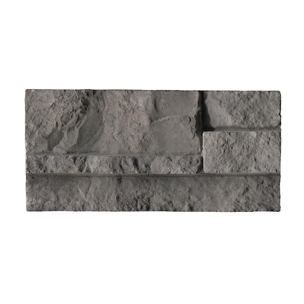 MSI Terrado Sandown Silver 4 in. x 20 in. Natural Concrete Ledger Panel Wall Tile (5.4 sq. ft./Case)