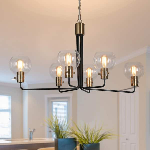 6 light pendant lights