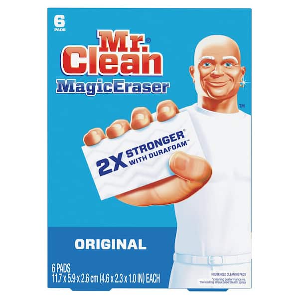 Bàn chải Magic Eraser Sponge Mr Clean gói 6 miếng: Bàn chải Magic Eraser Sponge Mr Clean gói 6 miếng là sản phẩm hoàn hảo cho việc làm sạch nhà cửa của bạn. Với thiết kế đặc biệt và chất liệu cao cấp, sản phẩm này giúp bạn dễ dàng tẩy sạch các vết bẩn, dầu mỡ, vết bám trên các bề mặt. Không chỉ vậy, sản phẩm còn có khả năng siêu bền và không gây độc hại cho sức khỏe. Đến với sản phẩm này, bạn sẽ không phải lo lắng về việc làm sạch nhà cửa nữa.